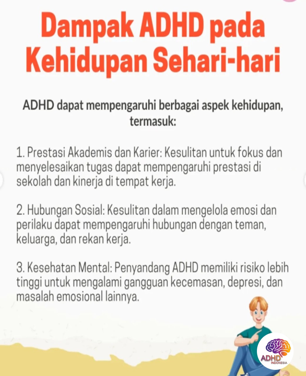 ADHD dan Hubungan Sosial Anak di Lingkungan Sekolah di Provinsi Kalimantan Tengah