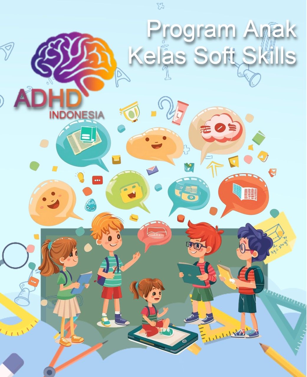 Program ADHD Indonesia Provinsi Kalimantan Tengah Kelas Soft Skills Anak ADHD