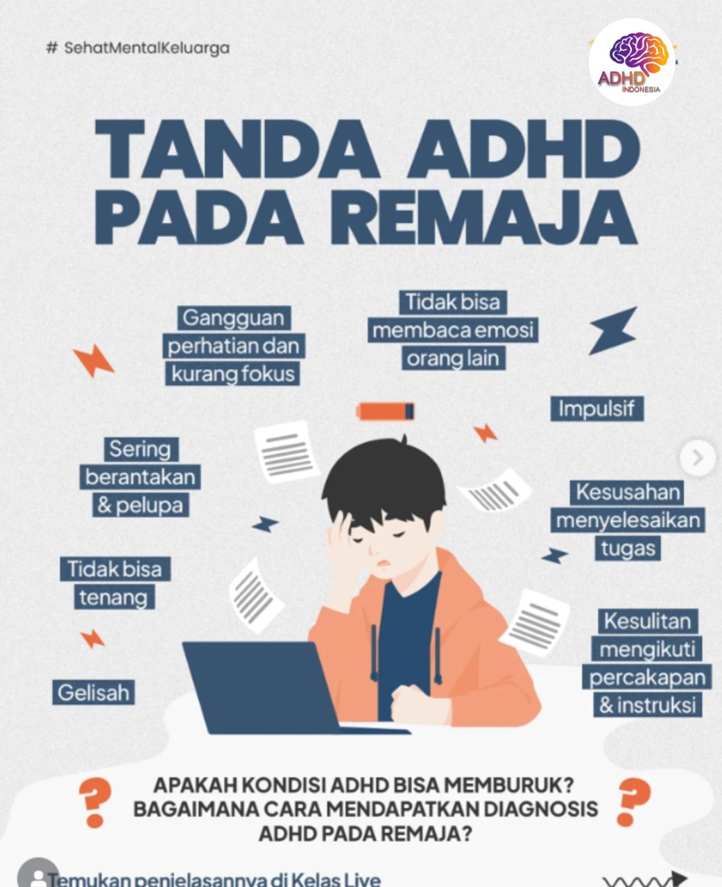 Screening ADHD Non-Diagnostik: Edukasi Awal bagi Orang Tua di Provinsi Kalimantan Tengah