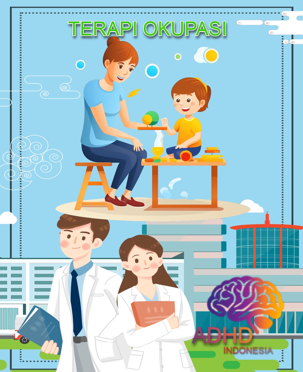 Rujukan untuk Terapi Okupasi untuk Anak ADHD Indonesia Provinsi Kalimantan Tengah